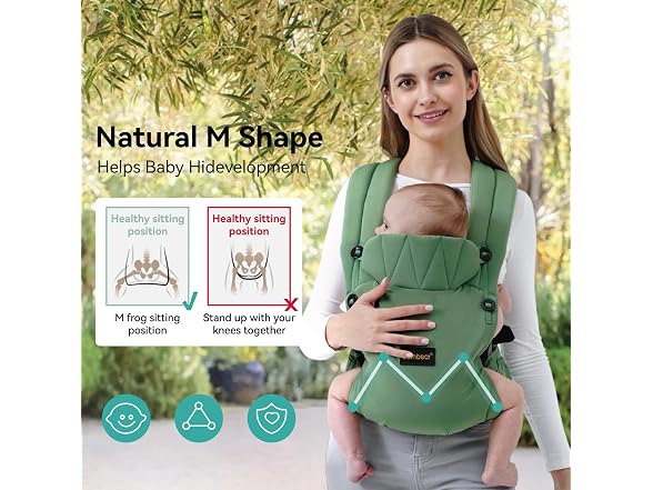 Baby Carrier Newborn to Toddler 7-45