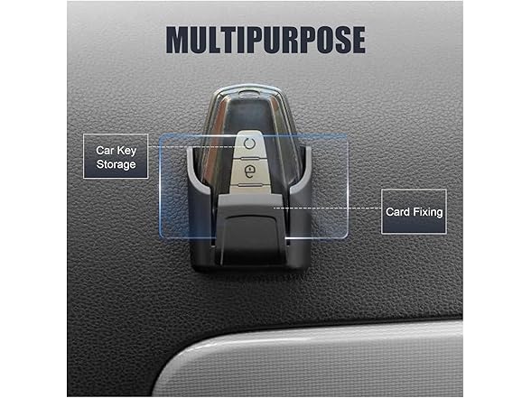 KIVEFKHU AAP-Auto-096 Car Key Holder Clip