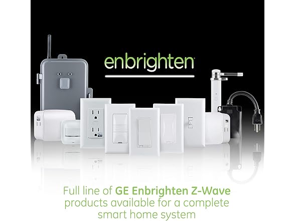 GE 12723 Enbrighten Add Z-Wave Zigbee Sm