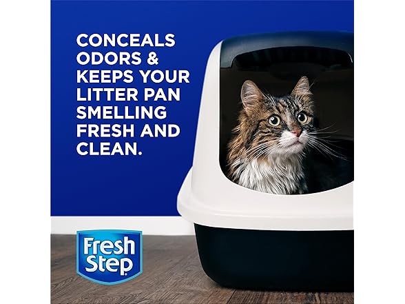 Fresh Step Cat Litter Crystals in Fresh Scent 12Pk