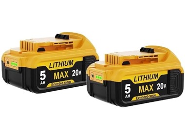 $34.99, Was $169.99, 79% Off! Simple Plus+ 2Pack 20V 5.0Ah Replacement Batteries dealfomo