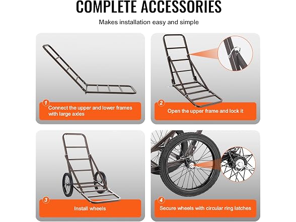 Deer Cart, 300 LBS Capacity Folding Game Cart