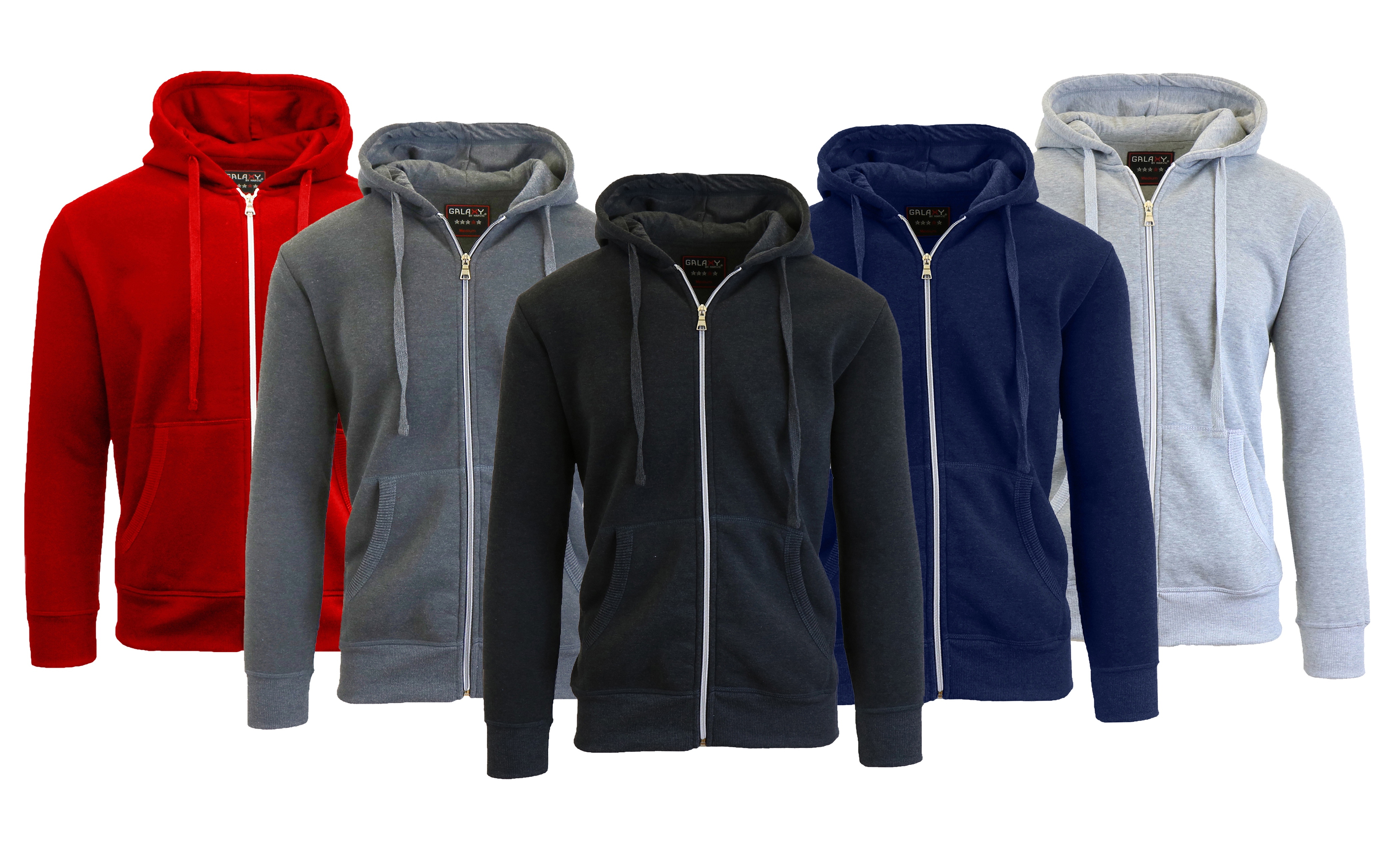 Boys Fleece-Lined Zip Sweater Hoodie - Gallery 17