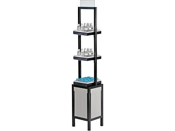 Azar Retail Display Tower with 3 Tiers