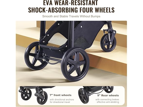 Travel System Stroller with Infant Light