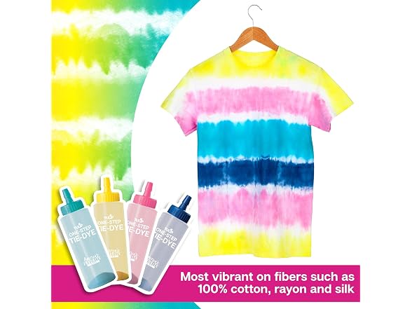 Tulip One-Step Tie-Dye Kit 4 Color Stripe