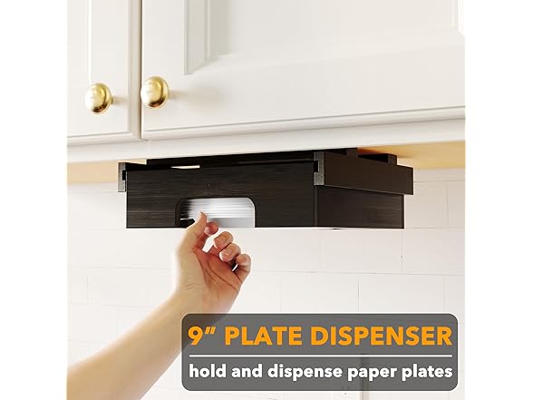 SpaceAid 9-inch Paper Plate Dispenser