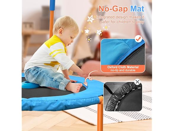ATIVAFIT 36in Mini Folding Trampoline