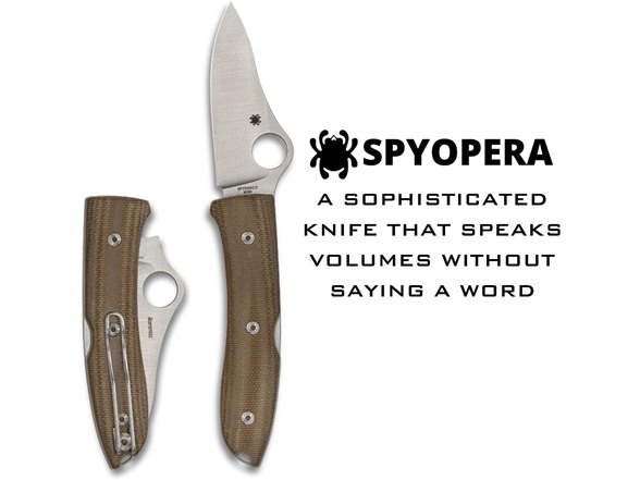 Spyderco SpyOpera Knife