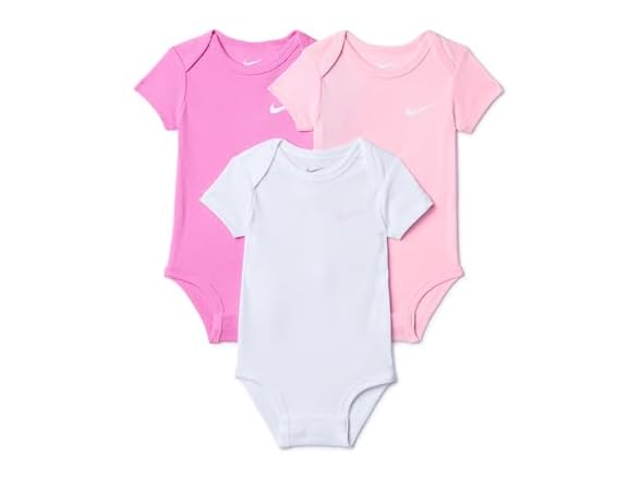 Nike 3-Pack Essentials Bodysuits (3 Months)
