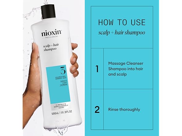Nioxin System 3 Scalp + Hair Thickening Shampoo