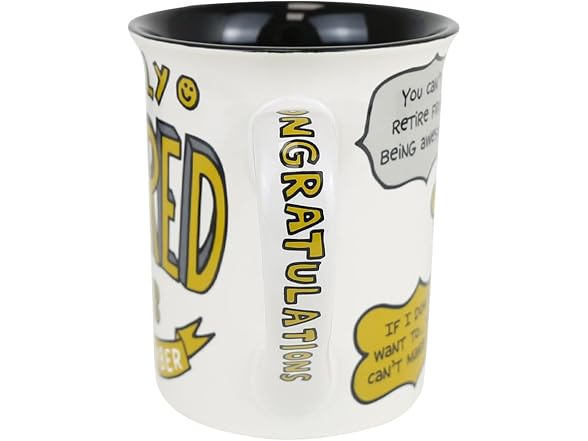 Happily Retired Club Greeting Card Coffee Mug