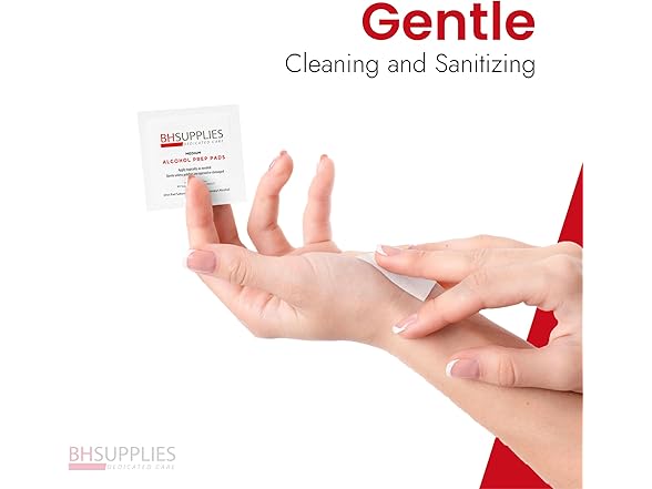 BH SUPPLIES Alcohol Prep Pads - 54 Boxes