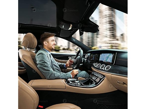 Zone Tech GA0088 Woodgrain Steering Wheel Spinner wood