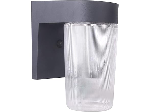 Outdoor LED Jelly Jar Porch Light, 9.5W LED
