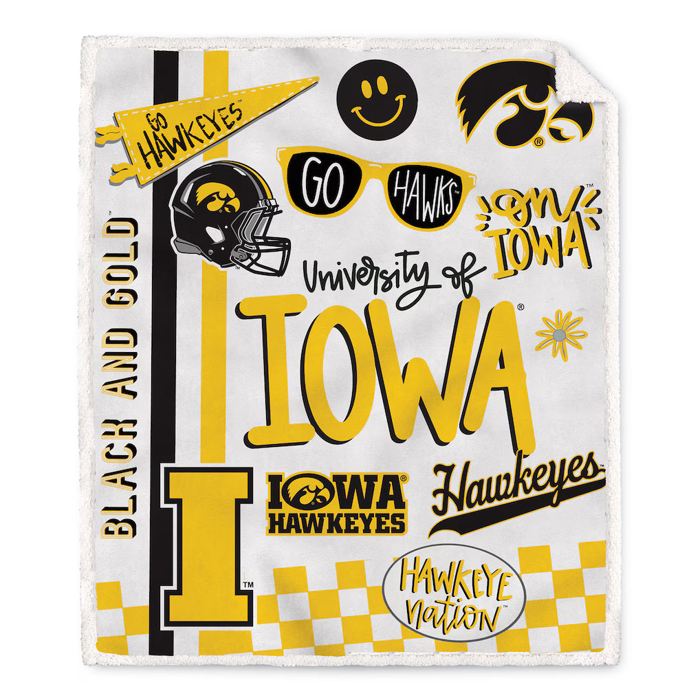 NCAA College Town Sherpa Blanket (60 x 70) - Gallery 8