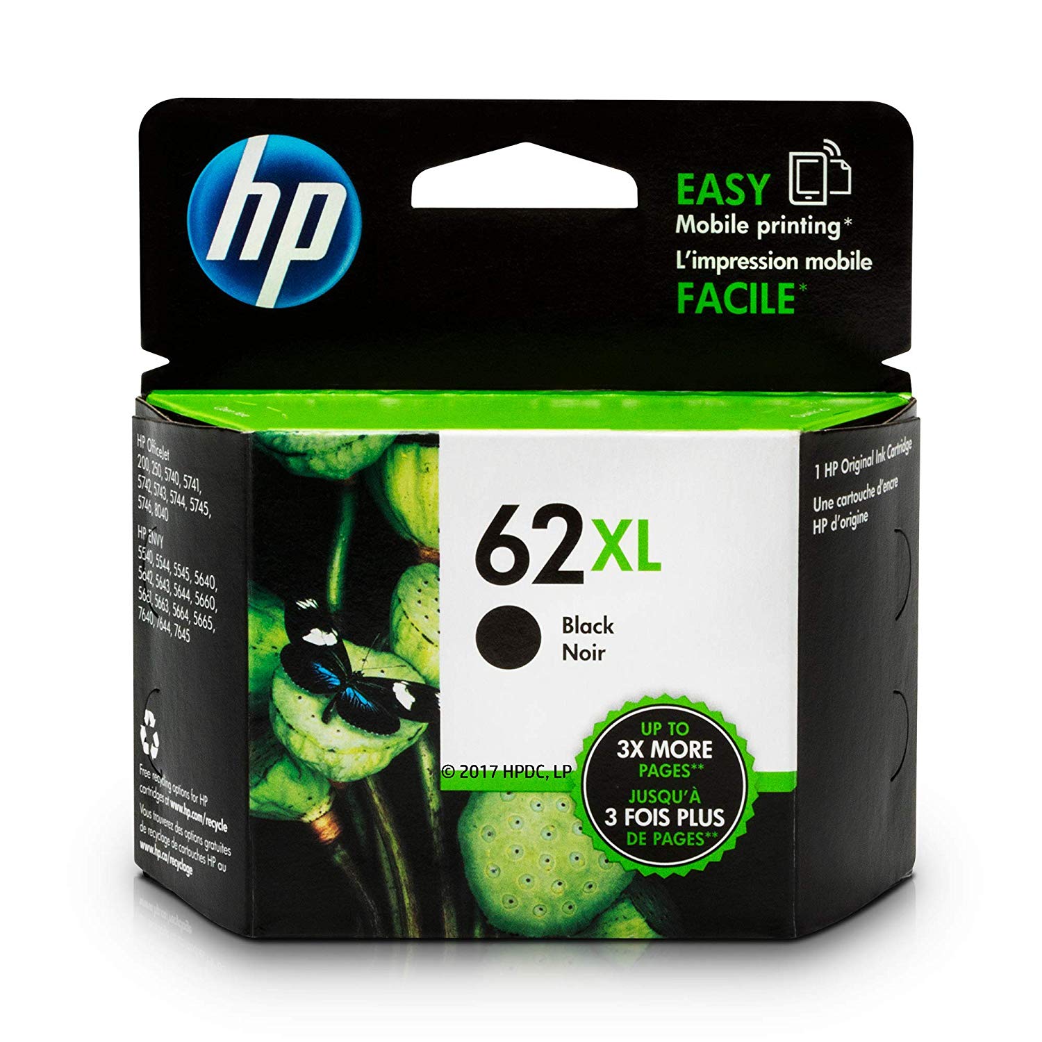 HP 62XL Black Ink Cartridge - Gallery 7