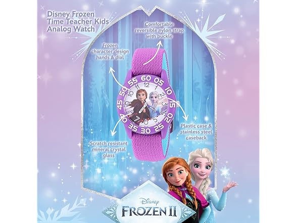 Disney Frozen Watch for Girls Ages 4–7