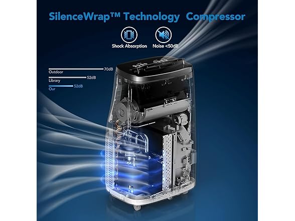 DrawVibe 15,000 BTU Portable Air Conditioner