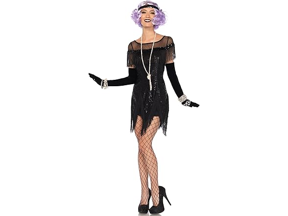 Leg Avenue Costume Black (L)