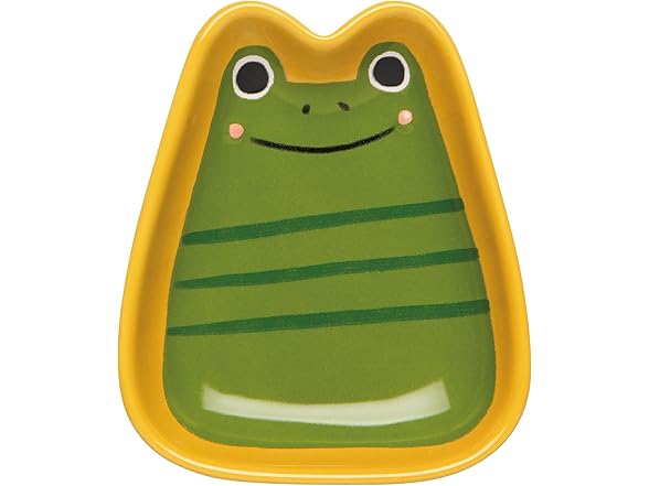 Jubilee Stoneware Pinch Bowls, Ribbit