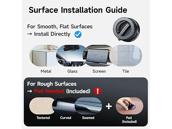 MOEILA Suction Car Phone Holder