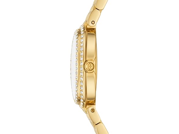 Tory Burch Women's The Oval Gold-Tone Watch