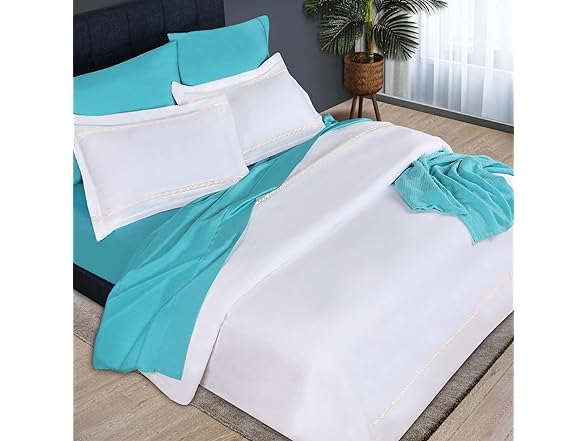 Superior Egyptian Cotton Duvet Cover Set, 1000 TC