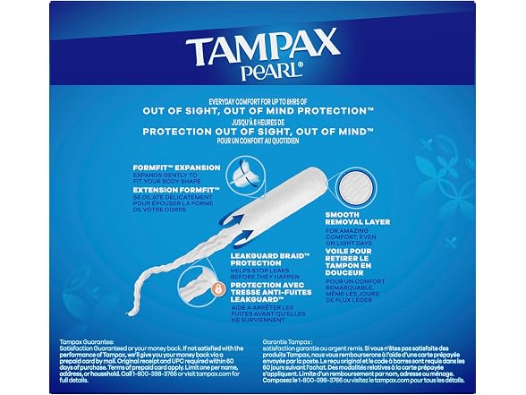 Tampax Pearl Tampons Women Multipack LeakGuard