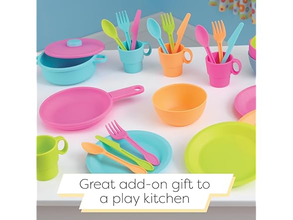 KidKraft 27-Piece Bright Cookware Set