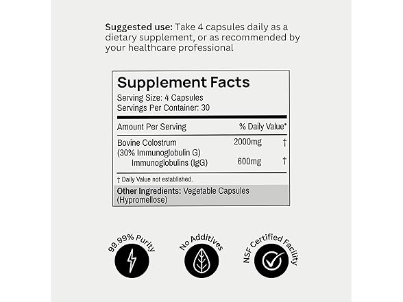 Bod Colostrum Capsules