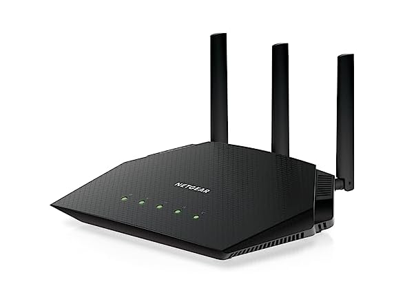 NETGEAR RAX36-100PAR AX3000 Nighthawk 4-Stream AX4 Up to 3 G (Open Box)