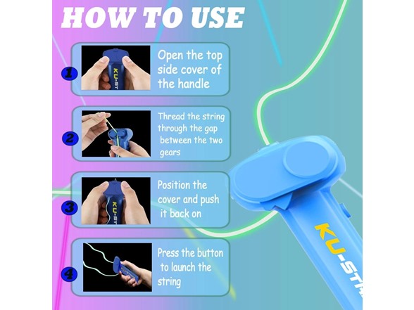 Lasso String Shooter Loop Toy