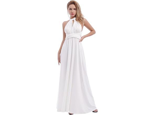 Ibtom Castle Women (M) Solid Maxi Cocktail Dress
