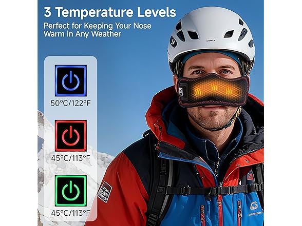 Wireless Warmer Nasal Mask