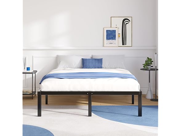 Avenco Metal Platform Bed Frame King