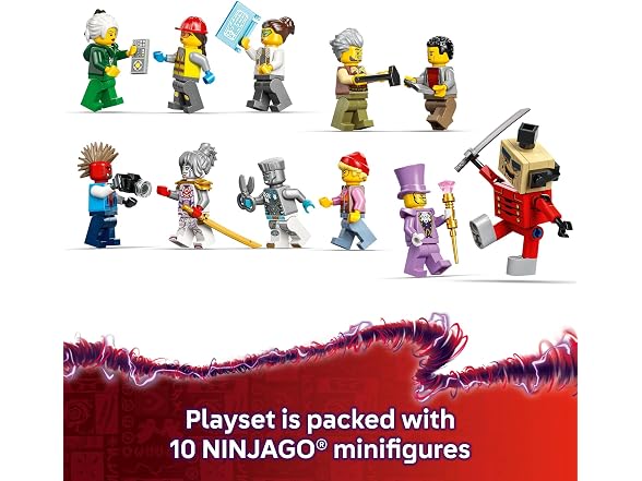 LEGO 71837 NINJAGO City Workshops
