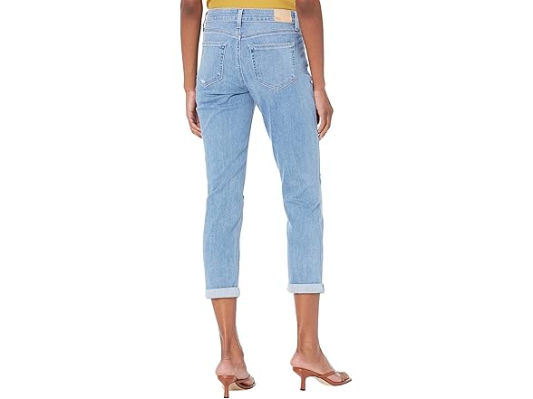 Paige Women (27) Brigitte Mid Rise Boyfriend Jeans