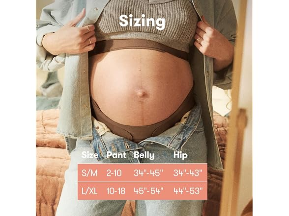 Dual Support Pregnancy Belly Band L/XL