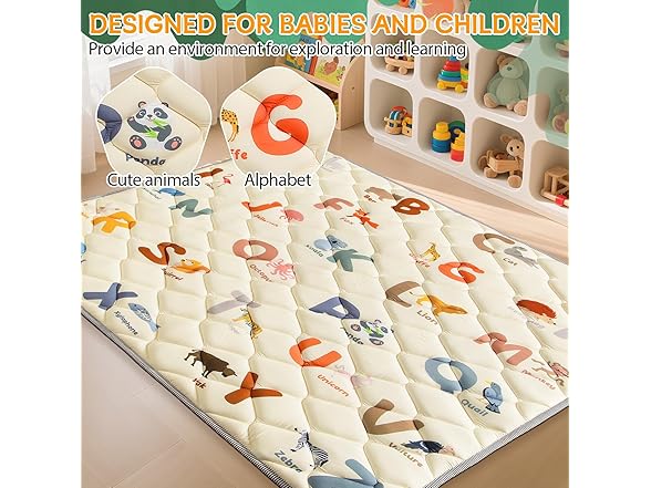 OMZER Baby Play Mats for Floor