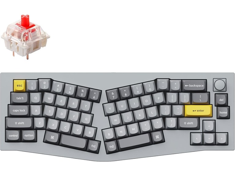 Keychron Q8 Alice Layout Mechanical Keyboard