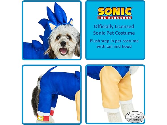 Rubies Sonic the Hedgehog: Pet Costume