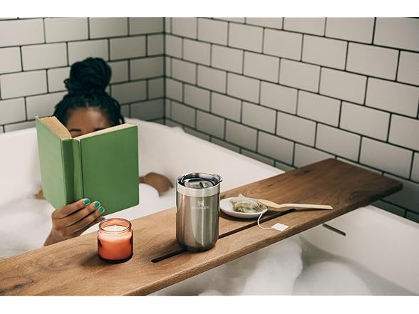 Stanley Everyday Camp Cup, 12oz, Slate Blue Drift - Gallery 4