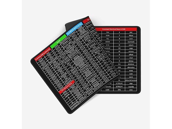 Excel Word Shortcut Keys Large Mouse Pad