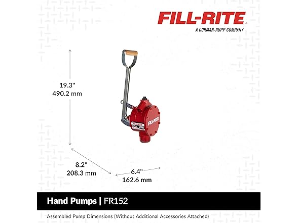 Fill-Rite FR152 Piston Hand Pump