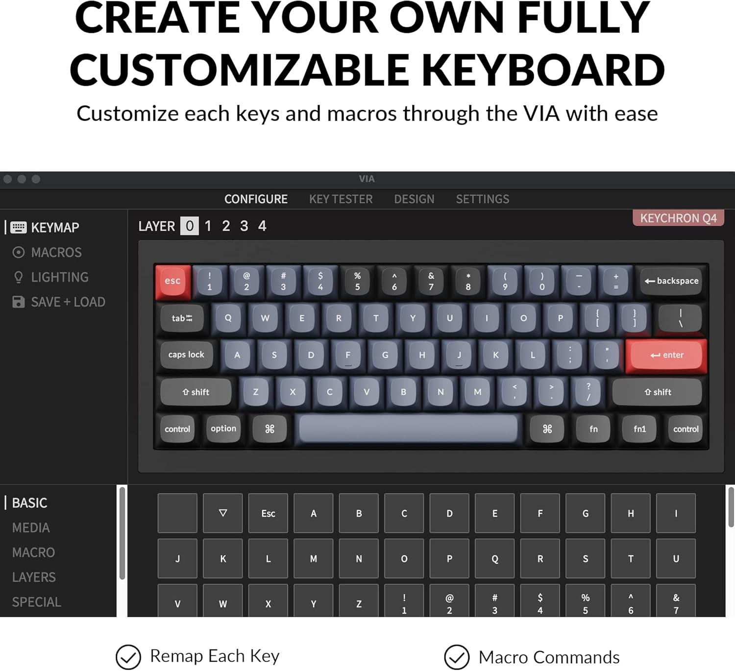 Keychron Q4 Wired Custom Mechanical Keyboard - Gallery 18