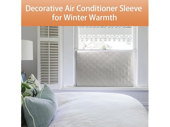 HOXHA Indoor Air Conditioner Cover for Window AC
