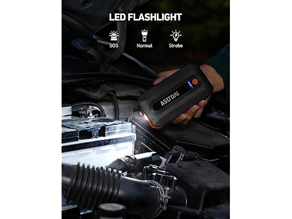AstroAI B8 3000A Car Jump Starter