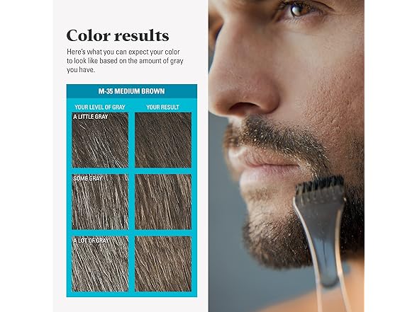 Just For Men Mustache & Beard Medium Brown