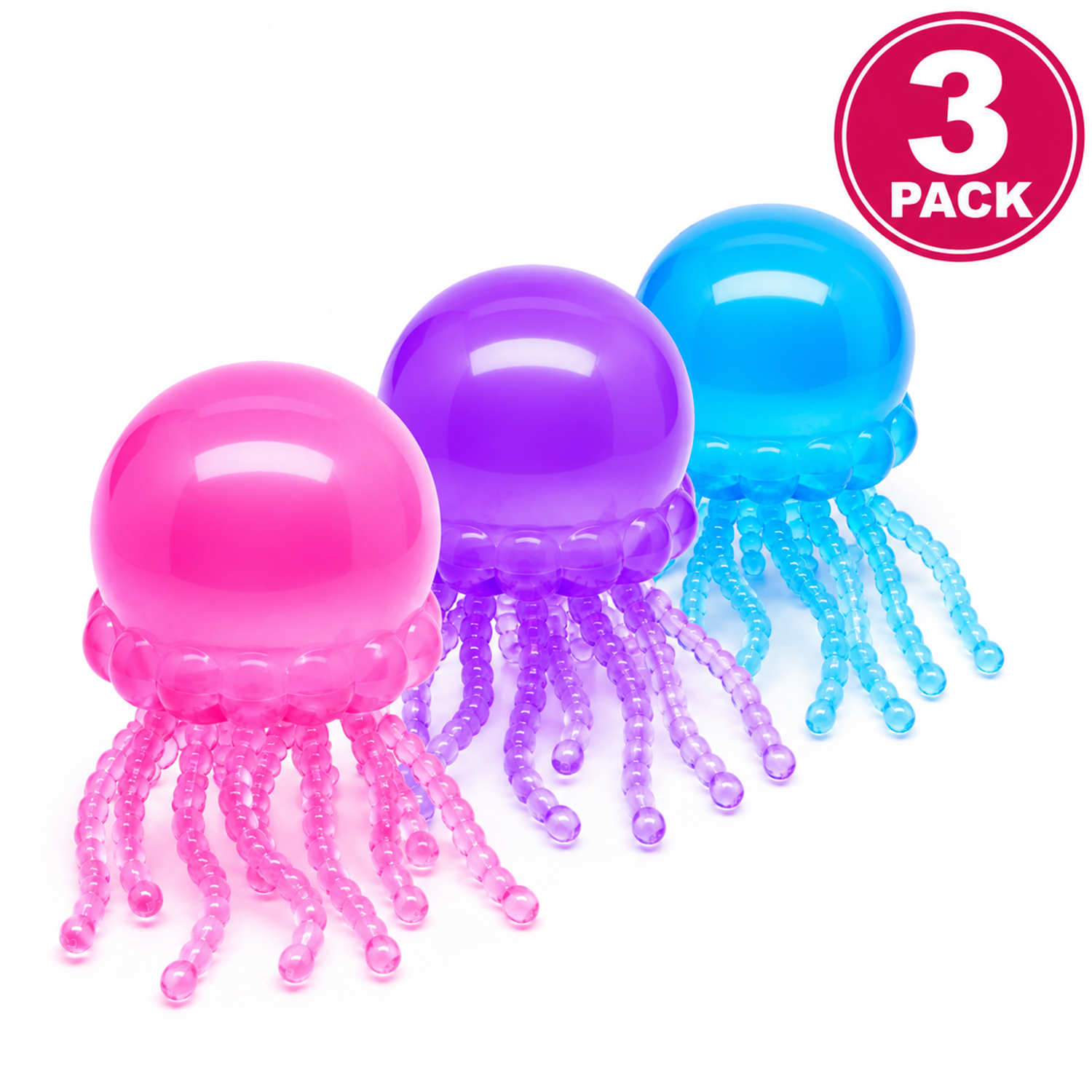 Twilight Squishy Sensory Toys Jellyfish, 3PK - Gallery 6